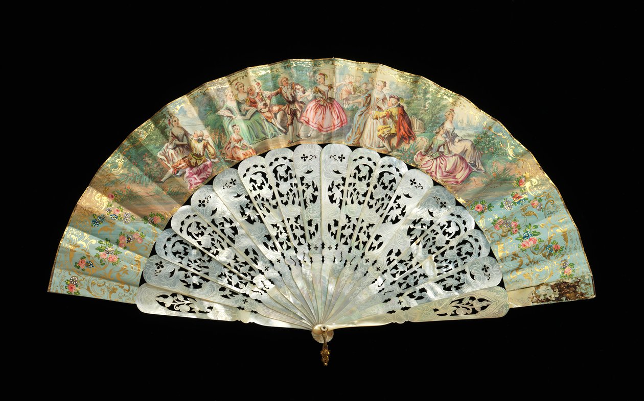 Fan, 1860-70. by Unbekannt