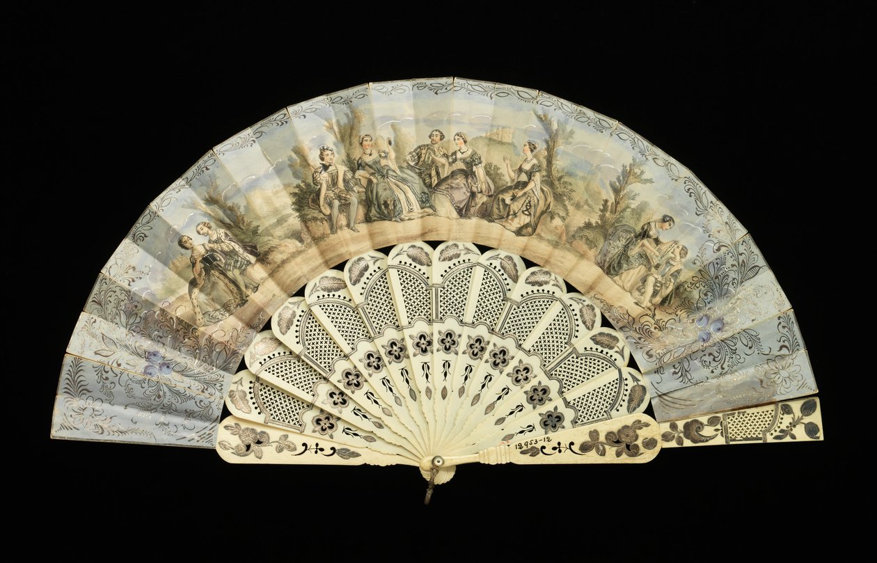 Fan, 19. yüzyılın üçüncü çeyreği. by Unbekannt