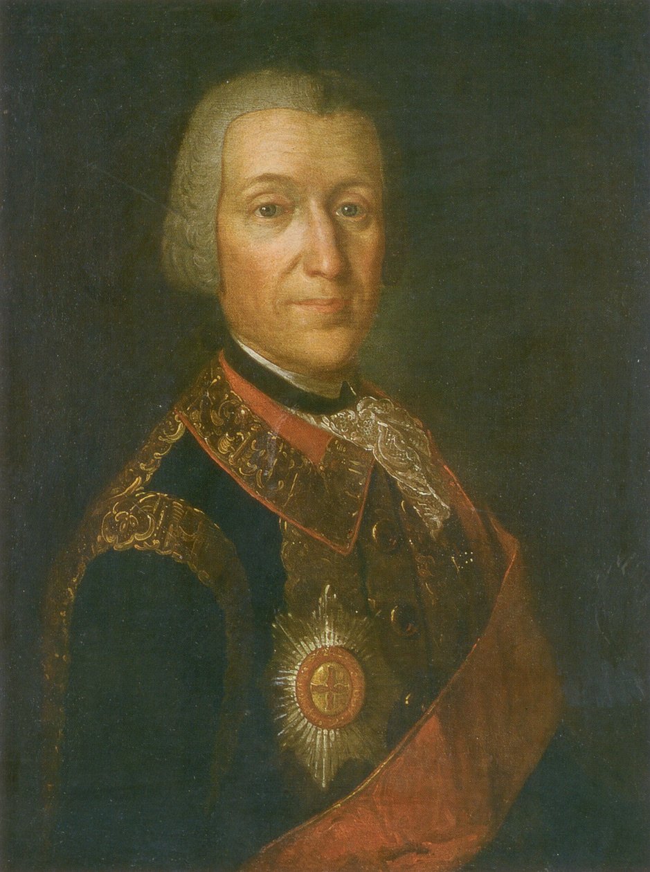 Fedor Golitsyn (1700-1759), Tümgeneral. by Unbekannt