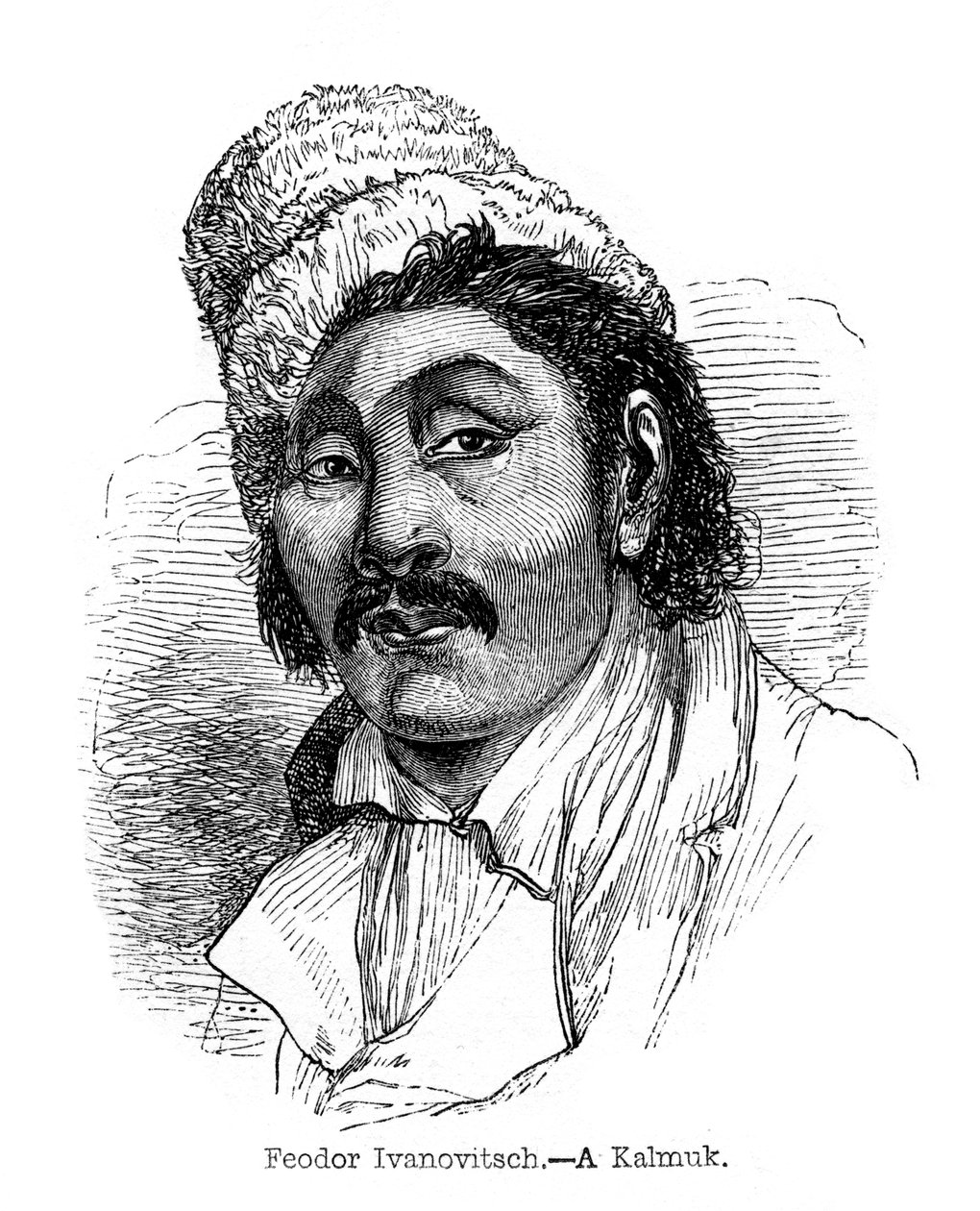 Feodor Ivanovitsch - Bir Kalmuk, 1848 by Unbekannt