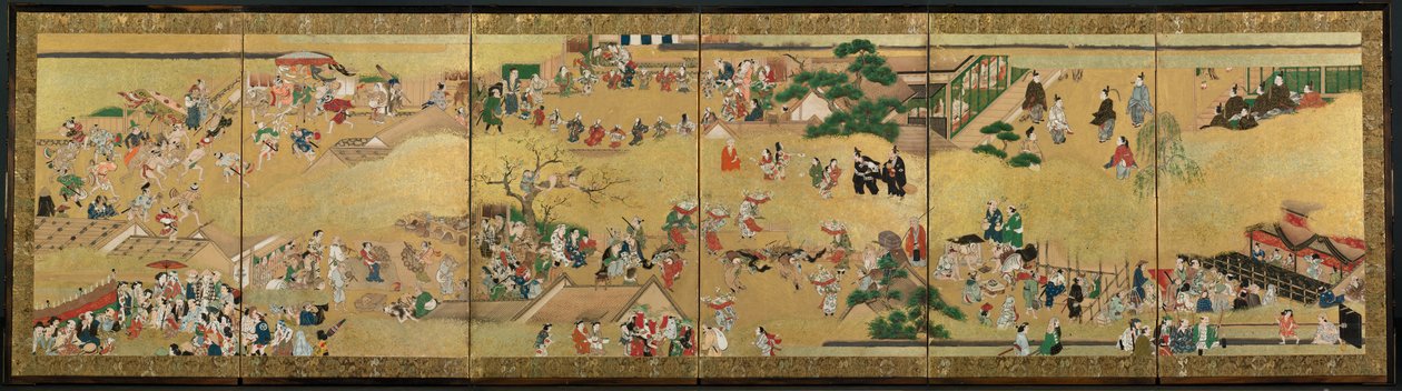 Festival Sahneleri, 1615-99. by Unbekannt
