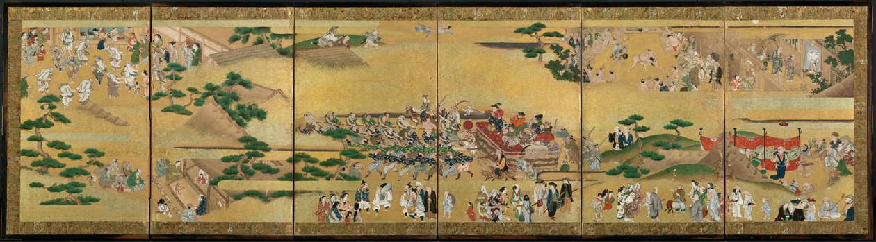 Festival Sahneleri, 1615-99. by Unbekannt