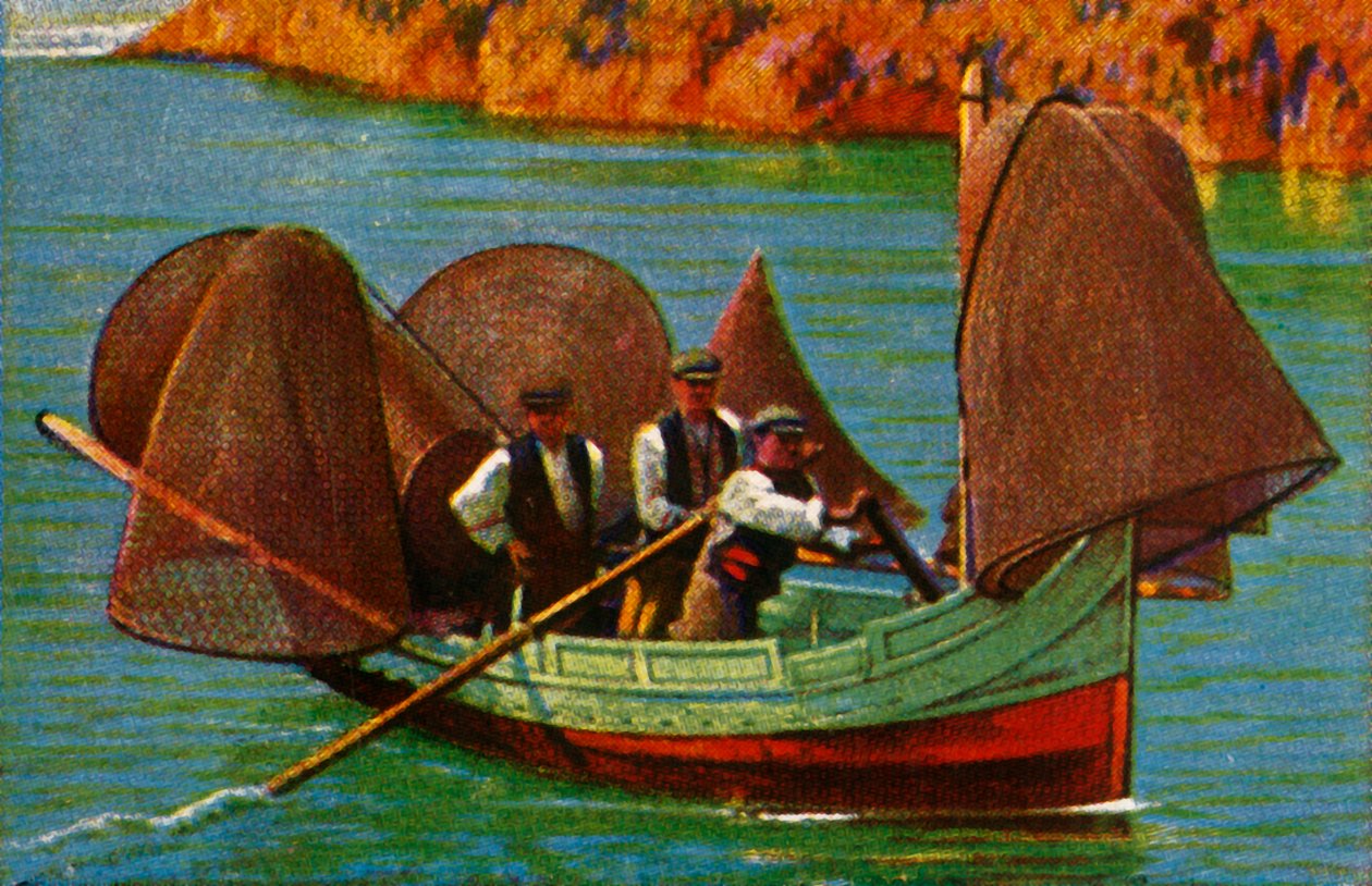 Balıkçı teknesi, Malta, c1928. by Unbekannt