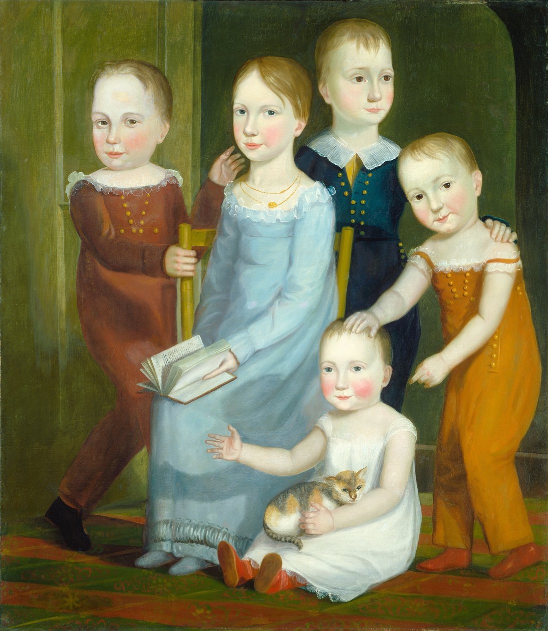 Budd Ailesinin Beş Çocuğu, c. 1818. by Unbekannt