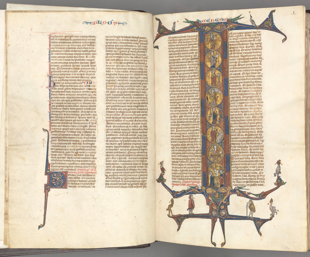fol. iii v, Yapraklı Başlangıç, c. 1275-1300. by Unbekannt