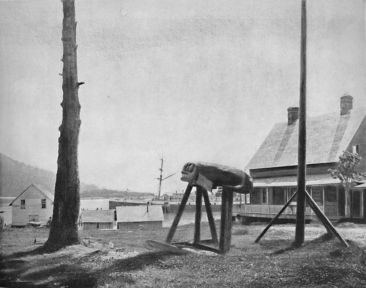Fort Wrangell, Alaska, c1897. by Unbekannt