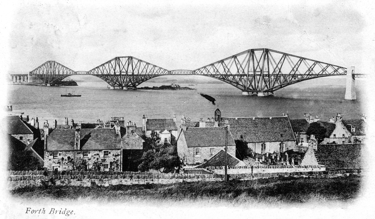 Forth Köprüsü, İskoçya, 1902 by Unbekannt
