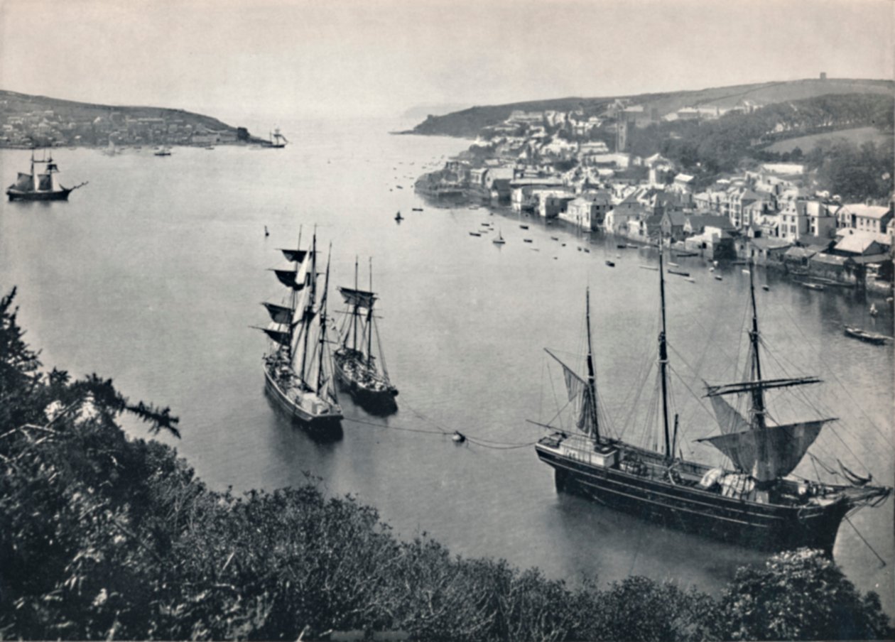 Fowey - Liman Girişi, 1895 by Unbekannt