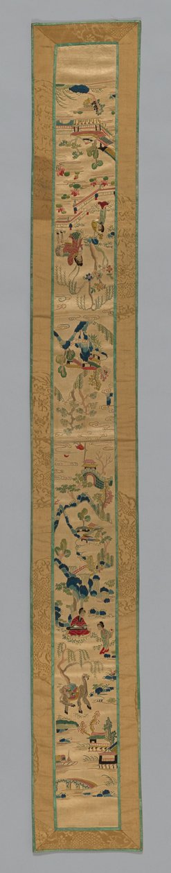 Parça Kol Bandı, Çin, Qing hanedanı 1644-1911, 185075. by Unbekannt