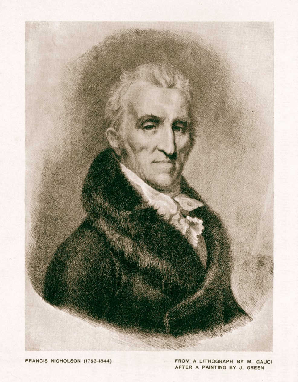 Francis Nicholson 1753-1844, c1900. by Unbekannt