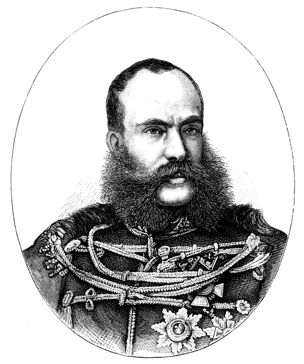 Franz Joseph I 1830-1916, Avusturya İmparatoru by Unbekannt