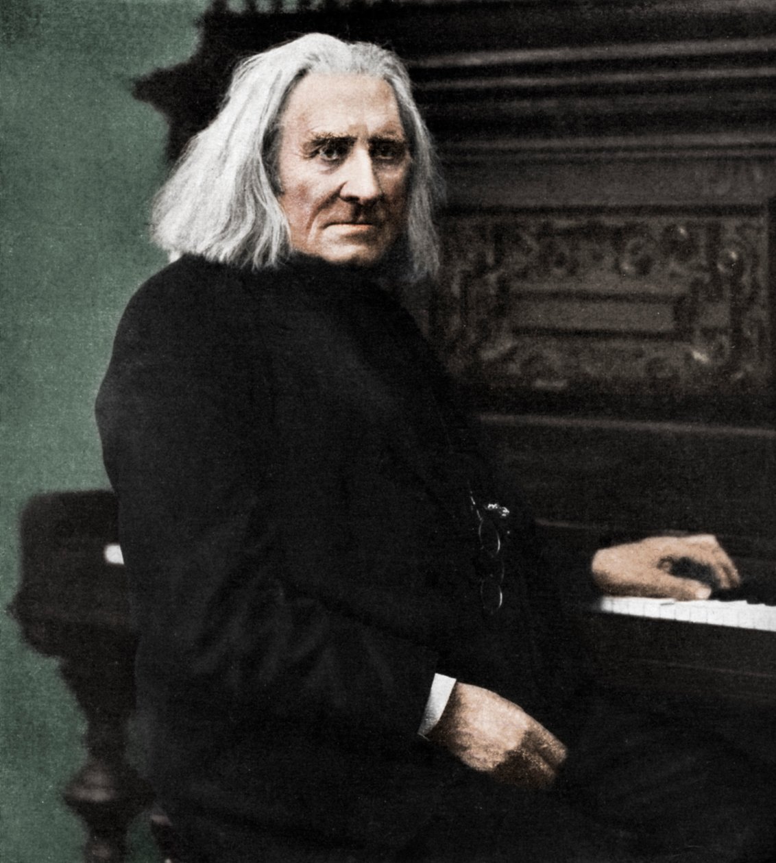 Franz Liszt, Macar piyanist ve besteci, 1886 1951. by Unbekannt