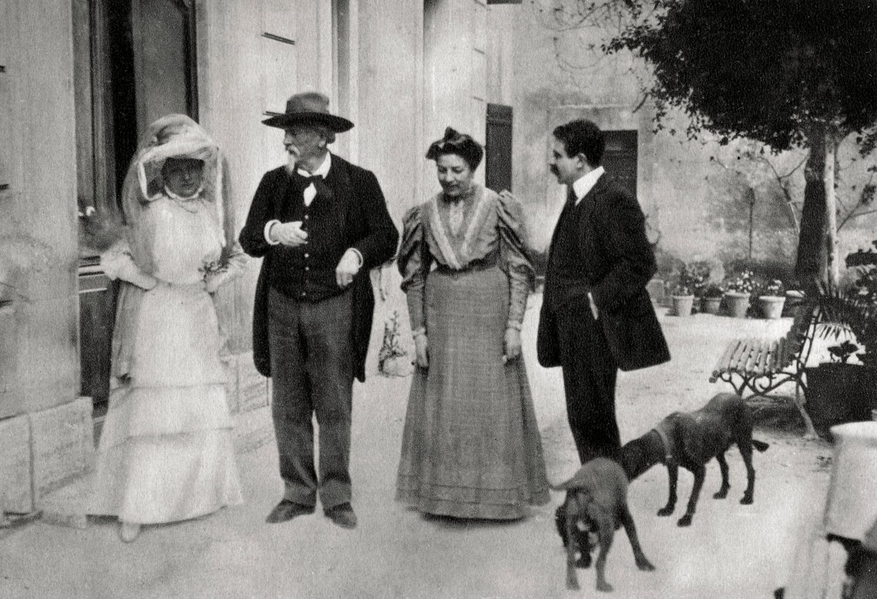 Frederic Mistral, Fransız yazar, 1906 by Unbekannt
