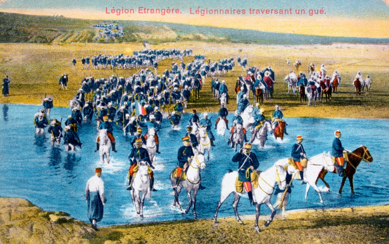 Fransız Yabancı Lejyonu, Fas, c1900 by Unbekannt