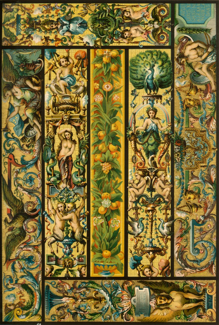 Fransız Rönesans Gobelins halıları, 1898. by Unbekannt