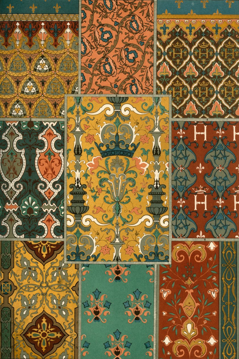 Fransız Rönesans halı resmi, 1898. by Unbekannt
