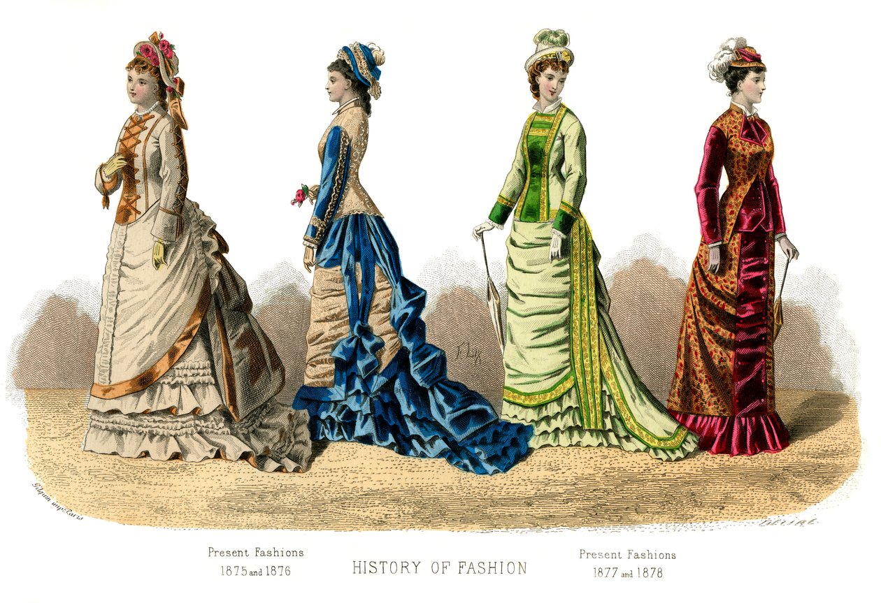 Fransız kostümü: Mevcut Moda, 1882 by Unbekannt
