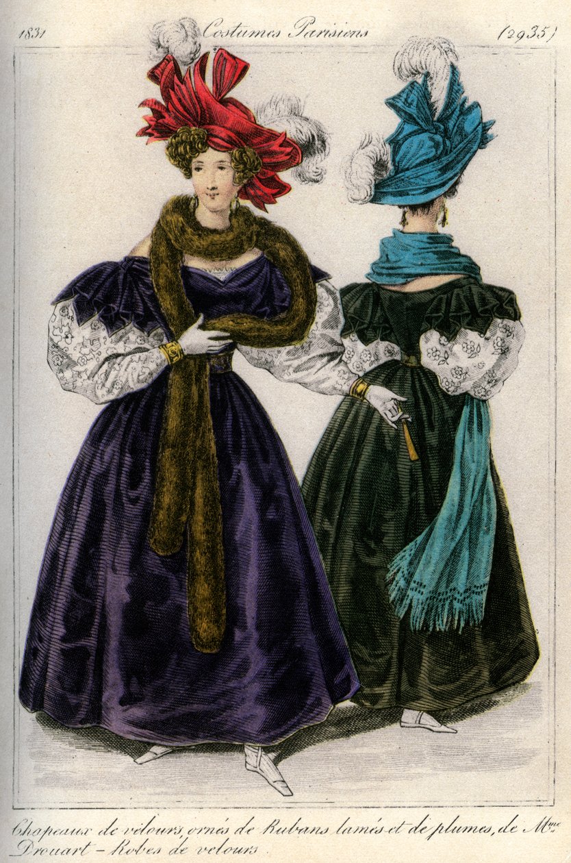 19. yüzyılın Fransız modası, 1831 1938 by Unbekannt