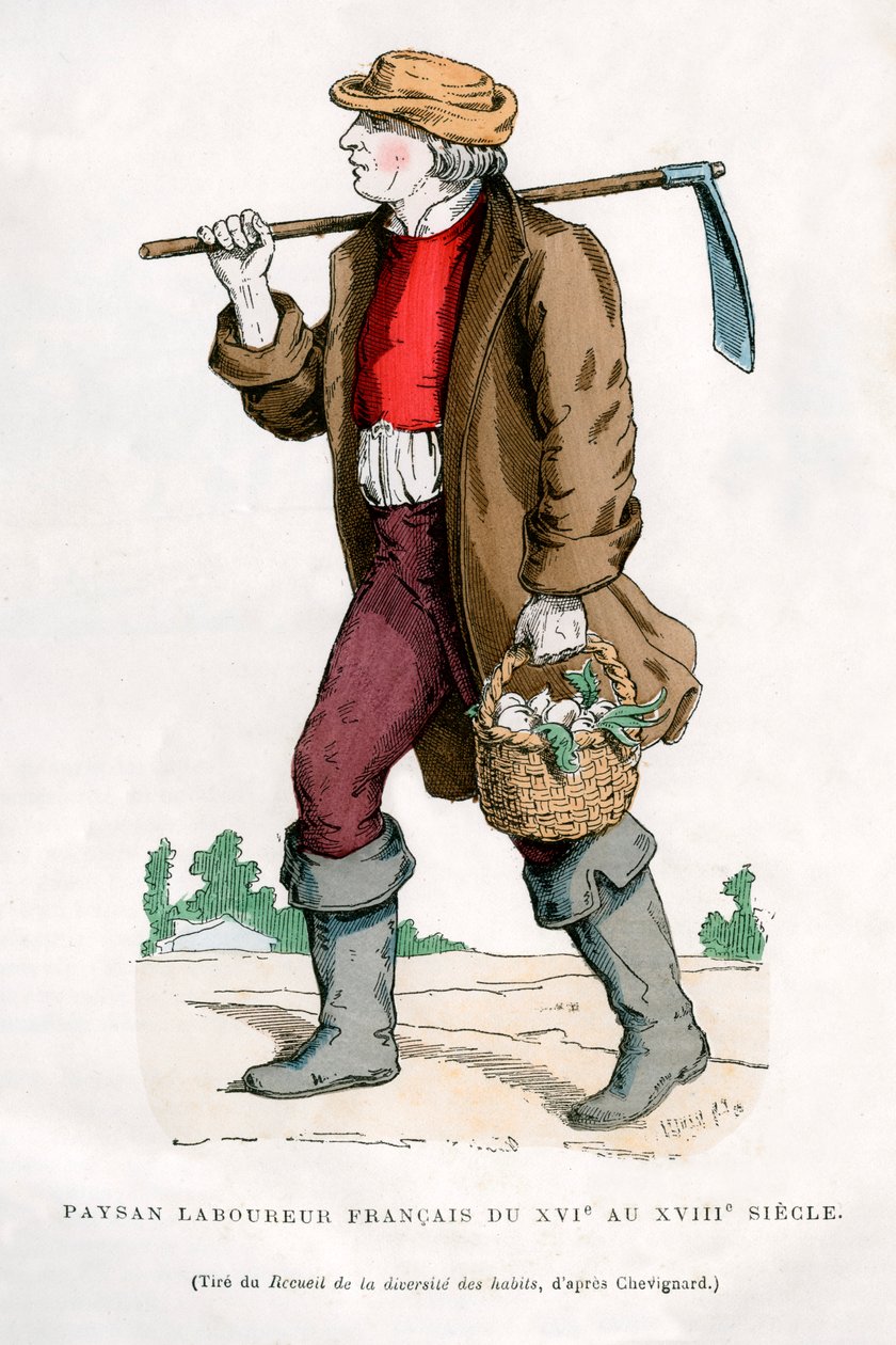 Fransız köylü tarım işçisi, 16. yüzyıl 1882-1884 by Unbekannt