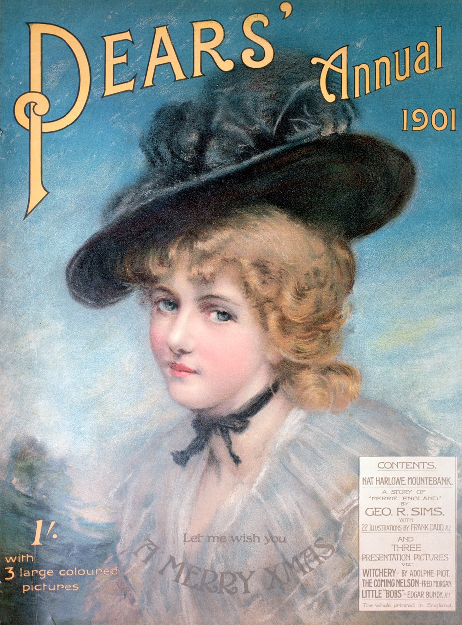 Pears Annual'ın ön kapağı, 1901 by Unbekannt