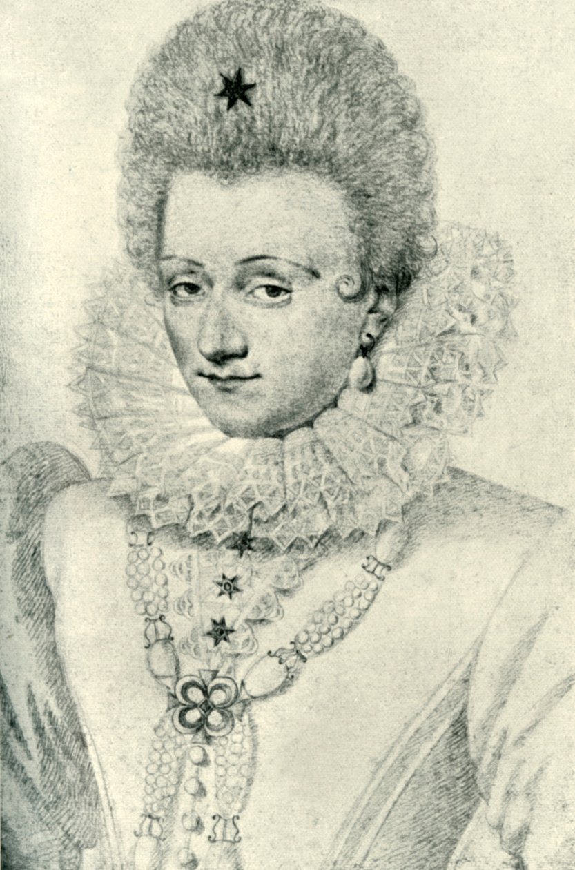 Gabrielle dEstrees, 1599, 1907. by Unbekannt