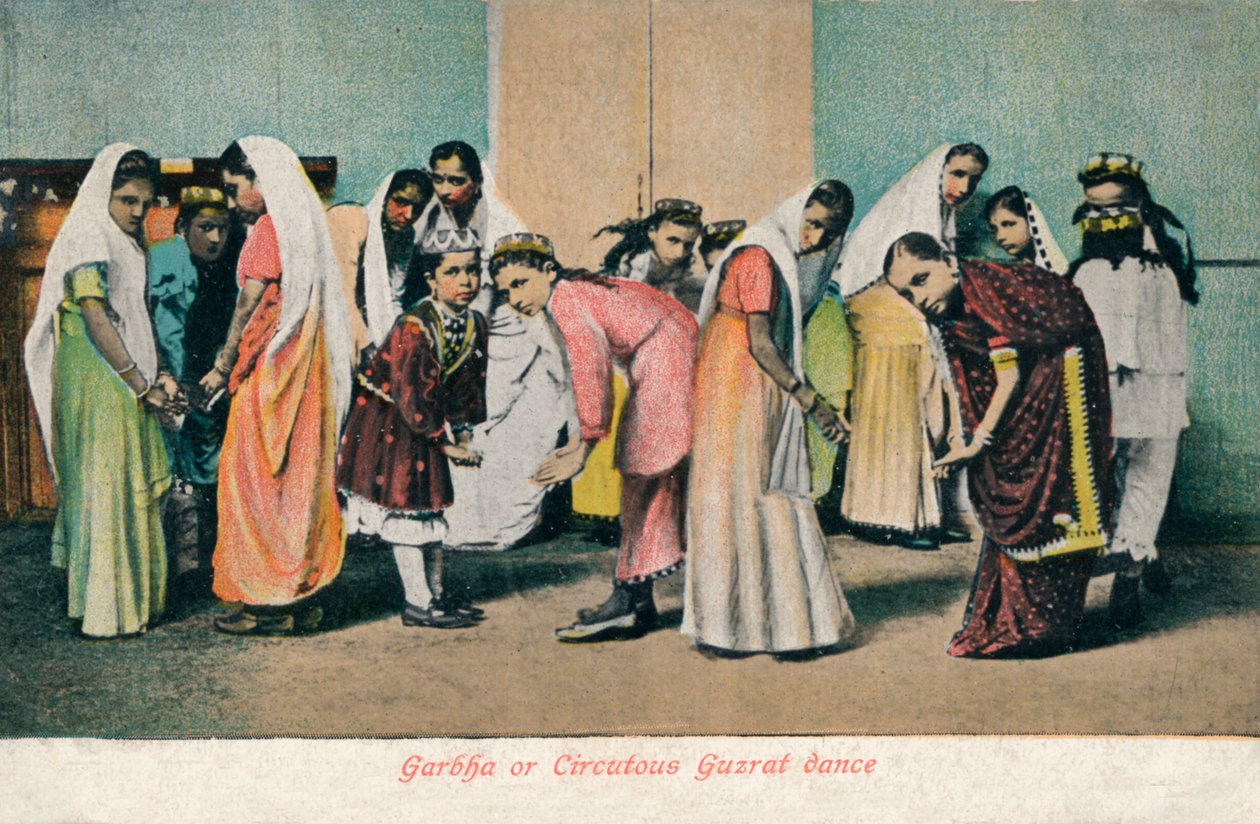 Garbha veya Circutous Gurzat dansı, c1910 by Unbekannt
