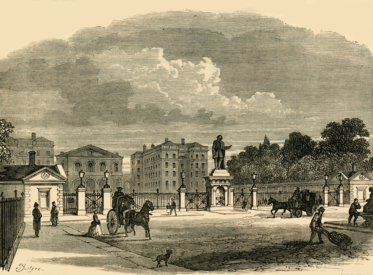 Foundling Hastanesi Ağ Geçidi, c1876. by Unbekannt