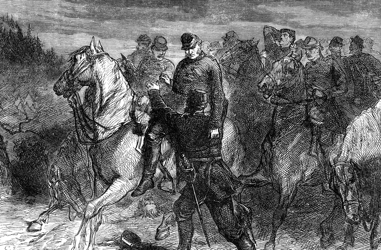 General Jackson ölümcül şekilde yaralandı, 19. yüzyılın sonlarında by Unbekannt