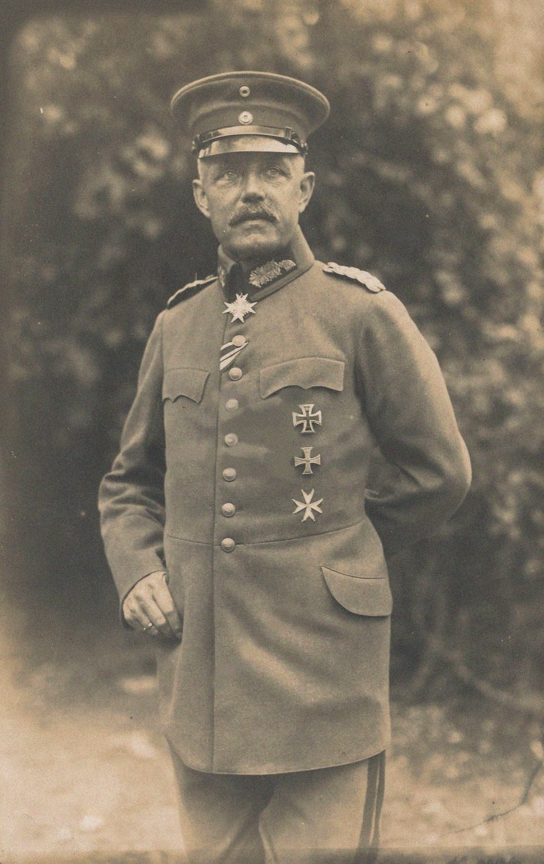 General Johannes von Busse 1862-1936, 1918. by Unbekannt