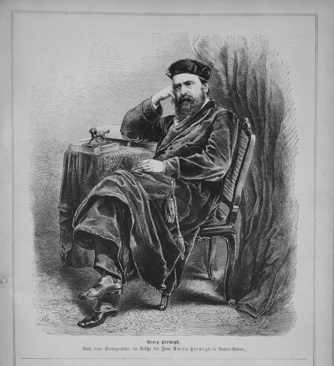 Georg Herwegh 1817-1875, 1870