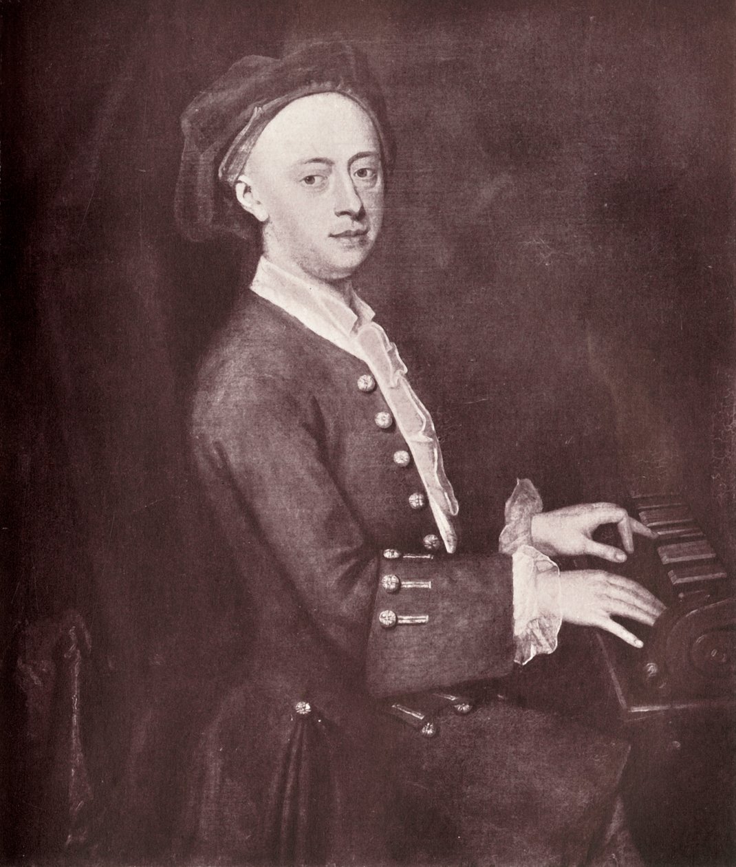 George Frederick Handel, c1720, 1919 by Unbekannt