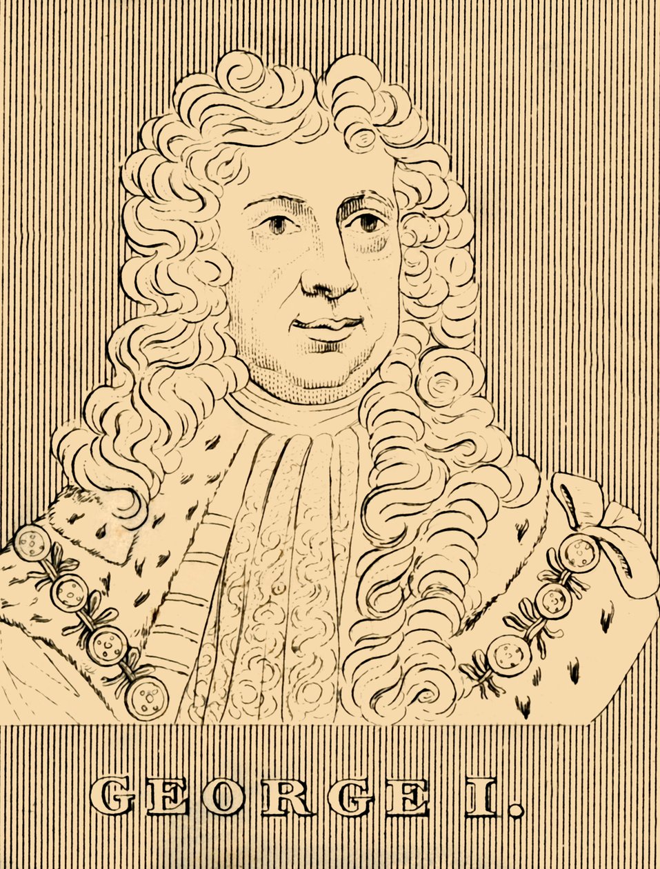 George I, 1660-1727, 1830. by Unbekannt
