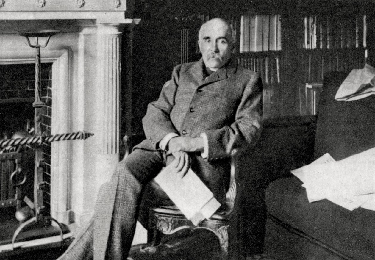 Georges Clemenceau, Fransız devlet adamı, 1886 by Unbekannt
