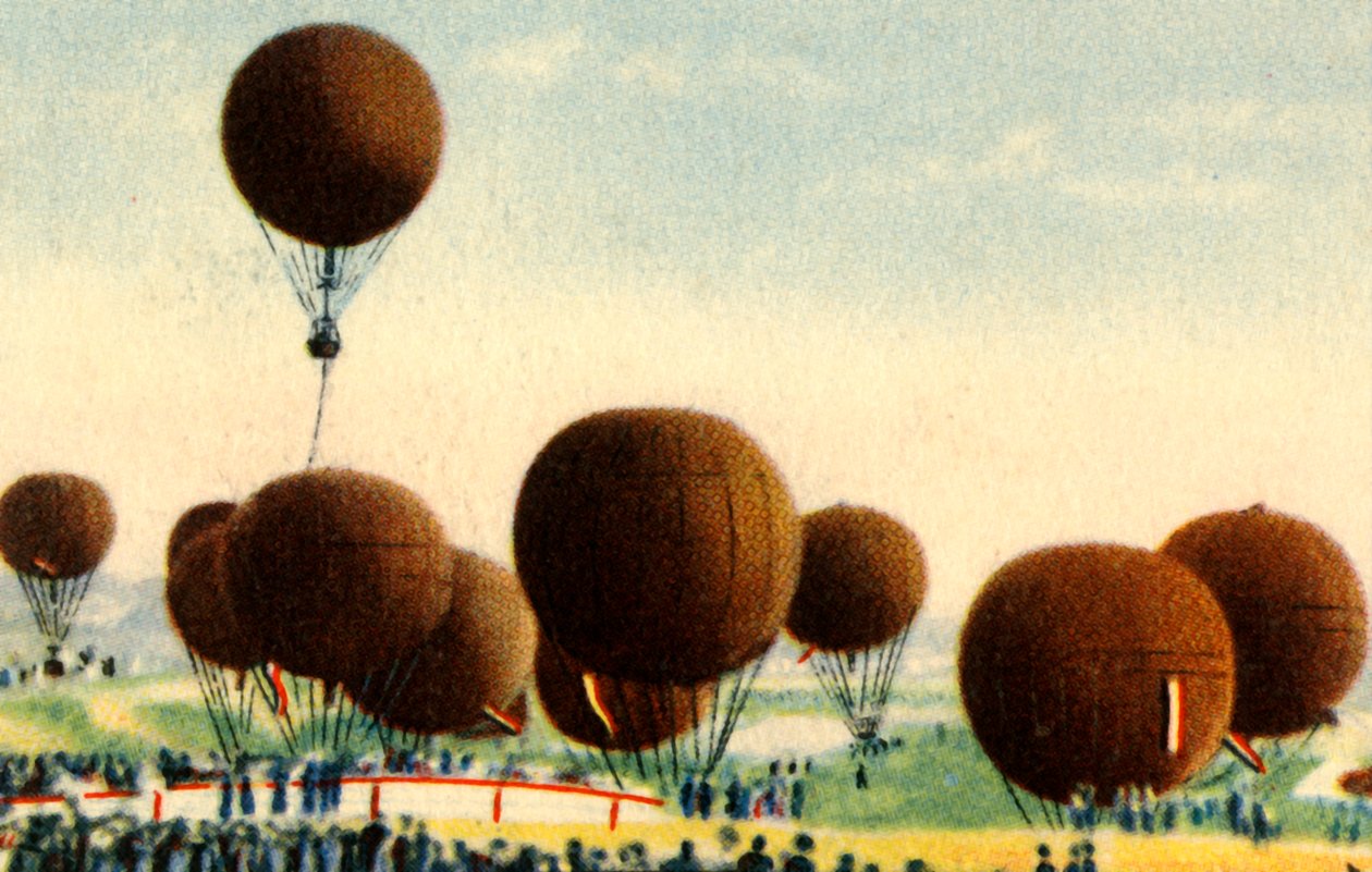 Alman sıcak hava balonu yarışması, 1932. by Unbekannt