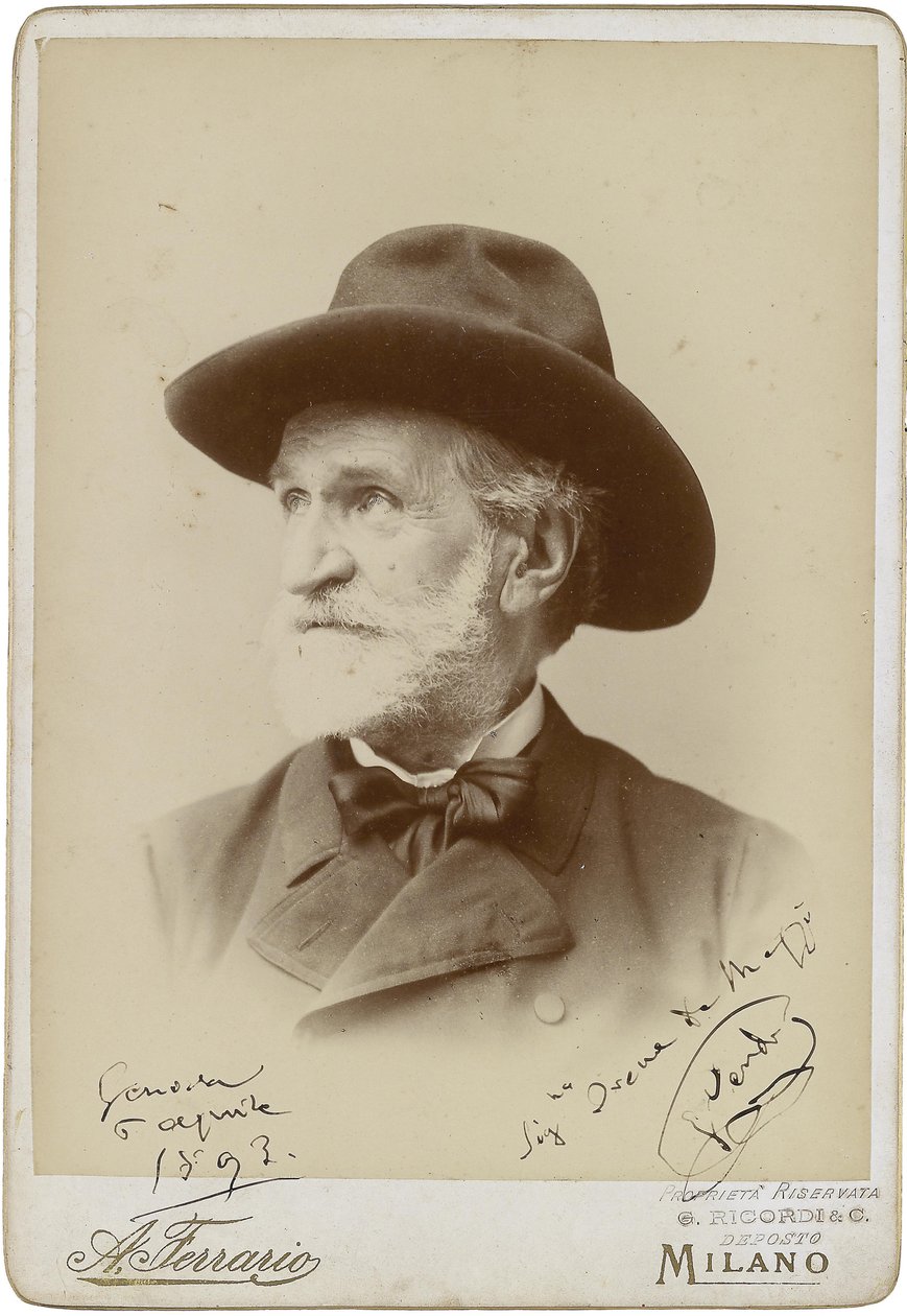 Giuseppe Verdi by Unbekannt