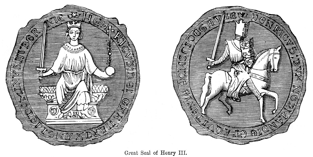 Henry III'ün büyük mührü by Unbekannt