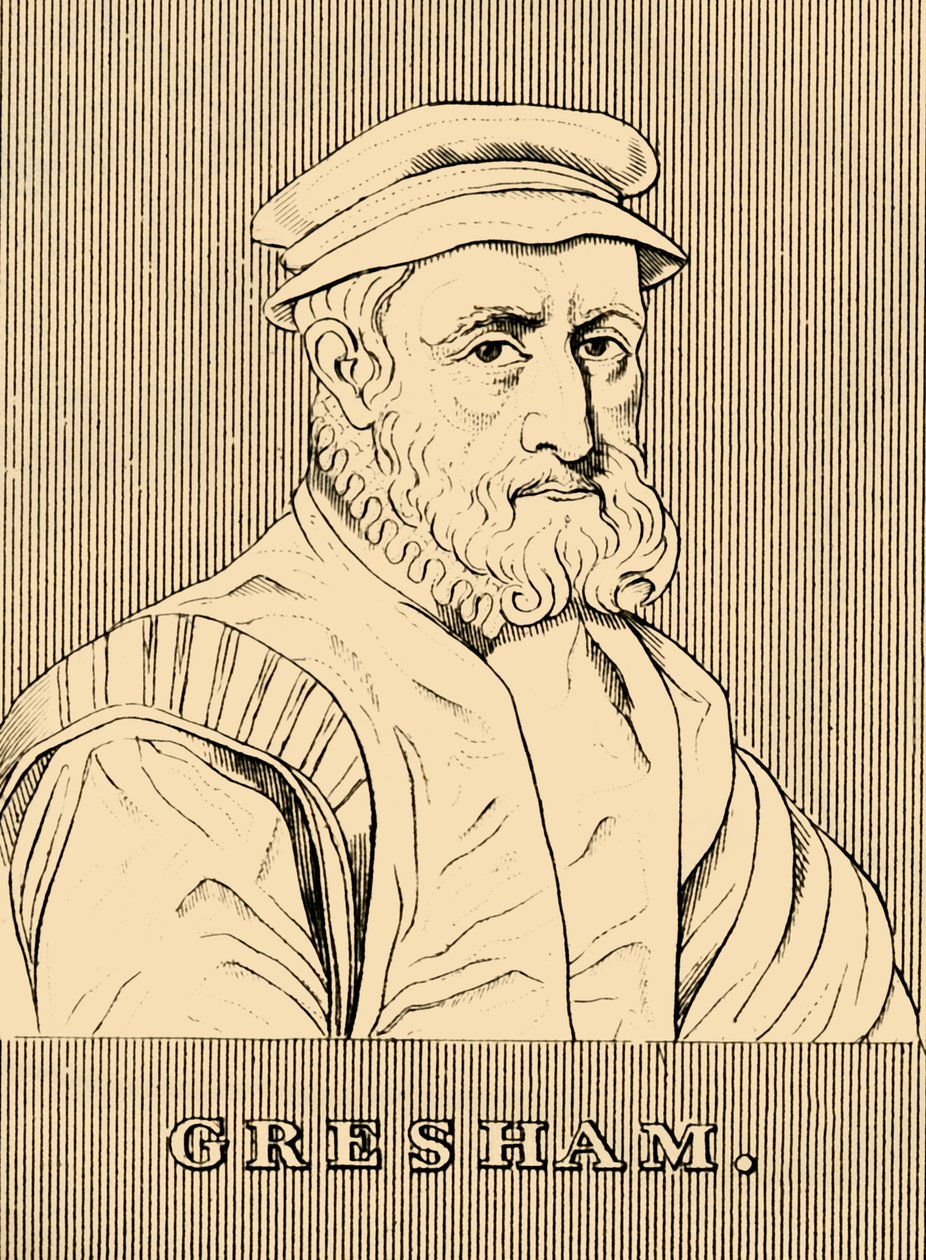 Gresham, c1519-1579, 1830. by Unbekannt