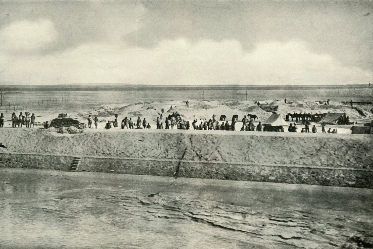 Süveyş Kanalı Kıyılarını Korumak, 1919. by Unbekannt