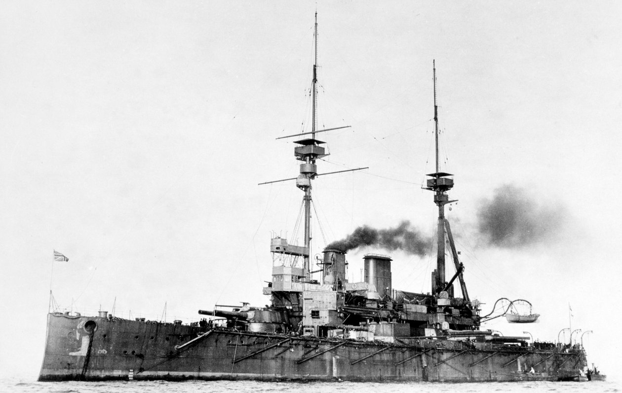 HMS Lord Nelson, c1908-1920 by Unbekannt
