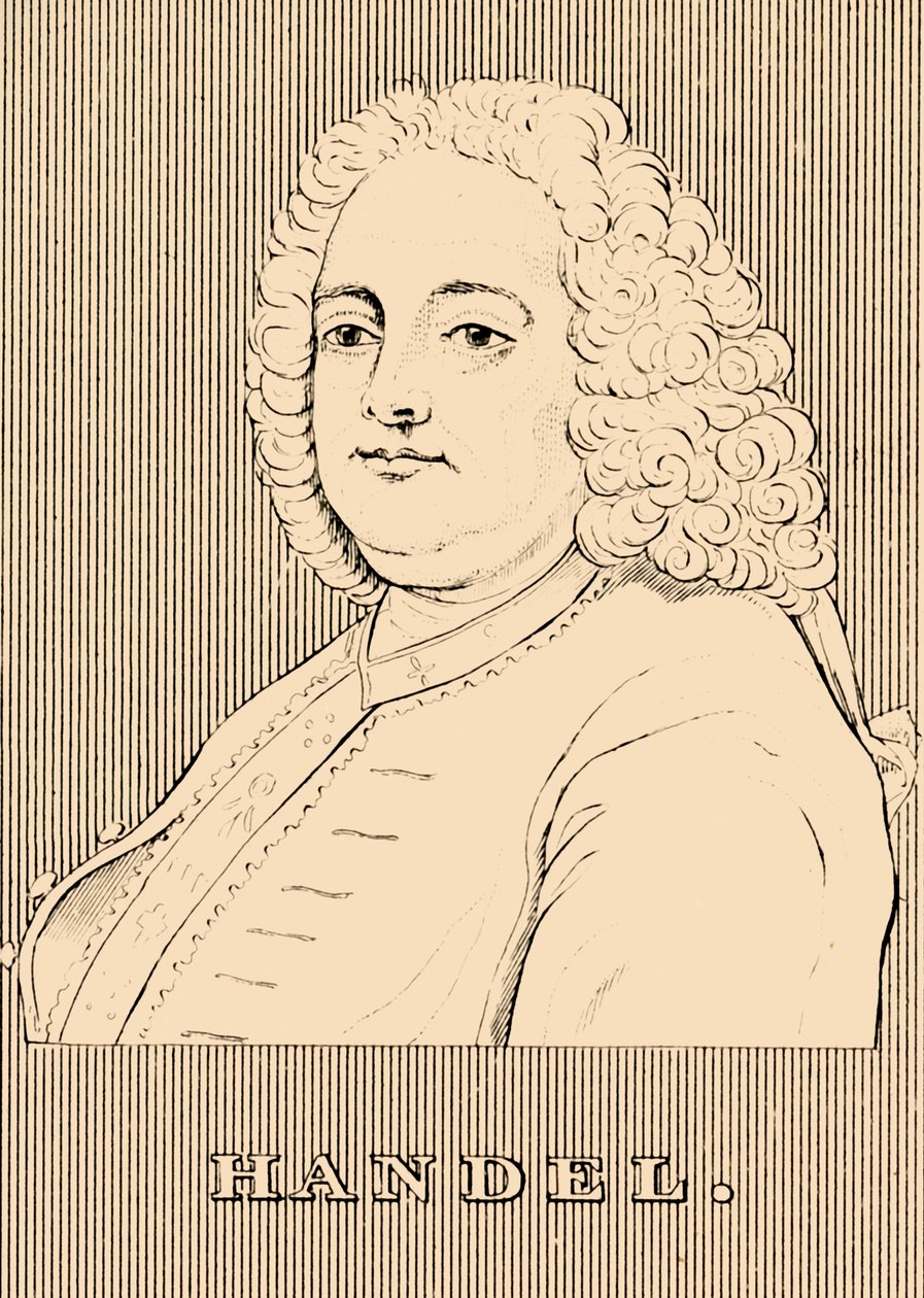 Handel, 1685-1759, 1830. by Unbekannt