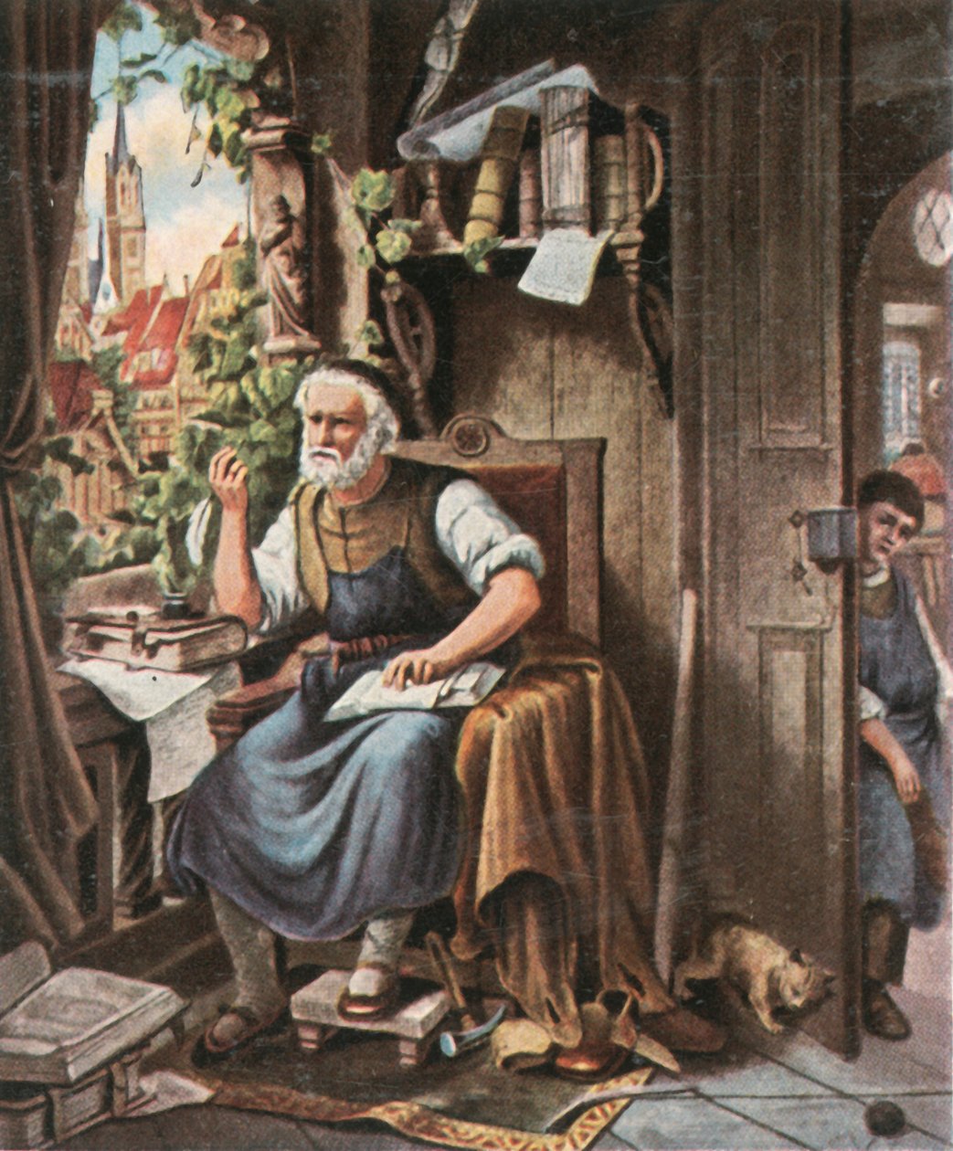 Hans Sachs, 1936. by Unbekannt