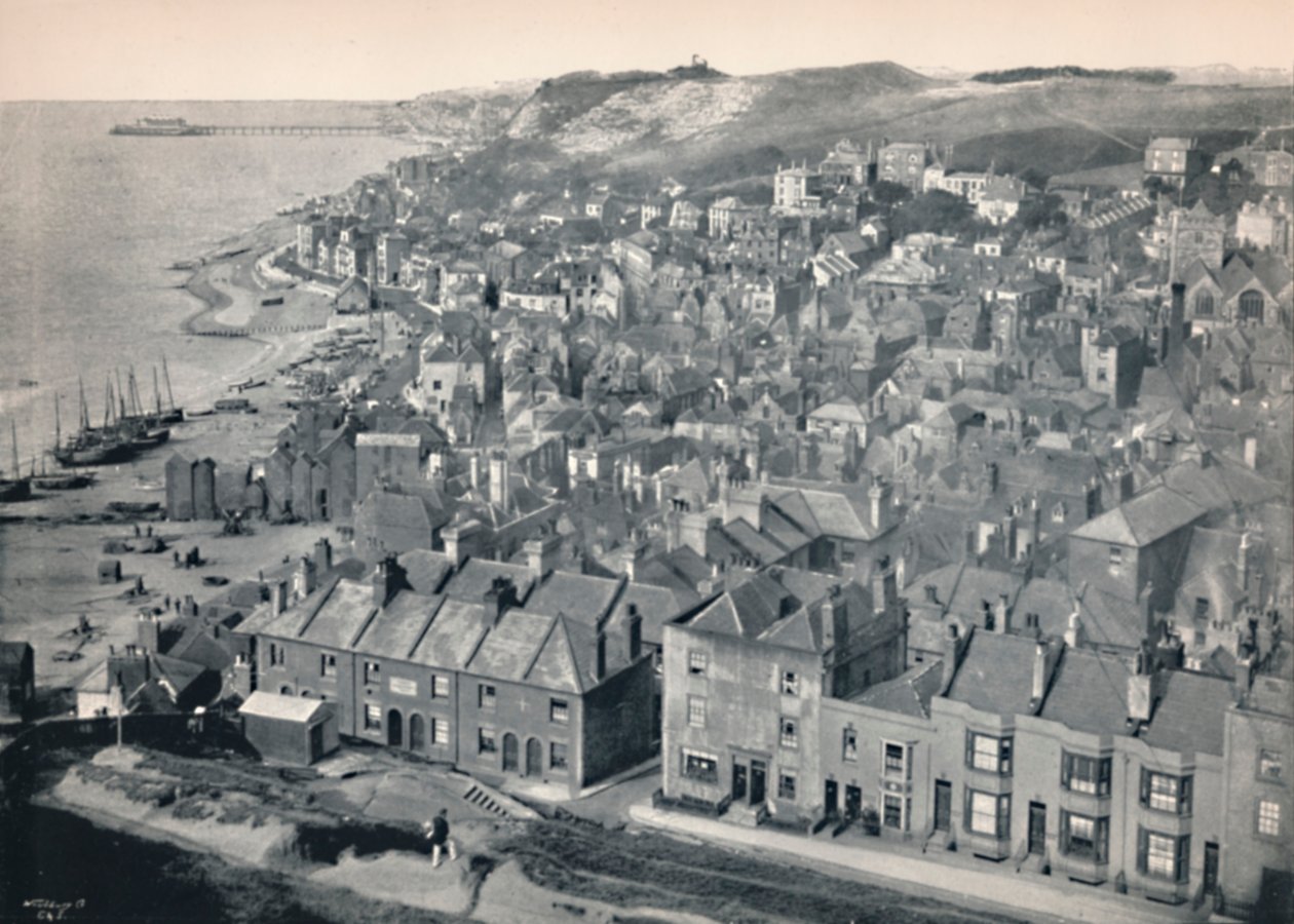 Hastings - Doğu Tepesinden, 1895 by Unbekannt