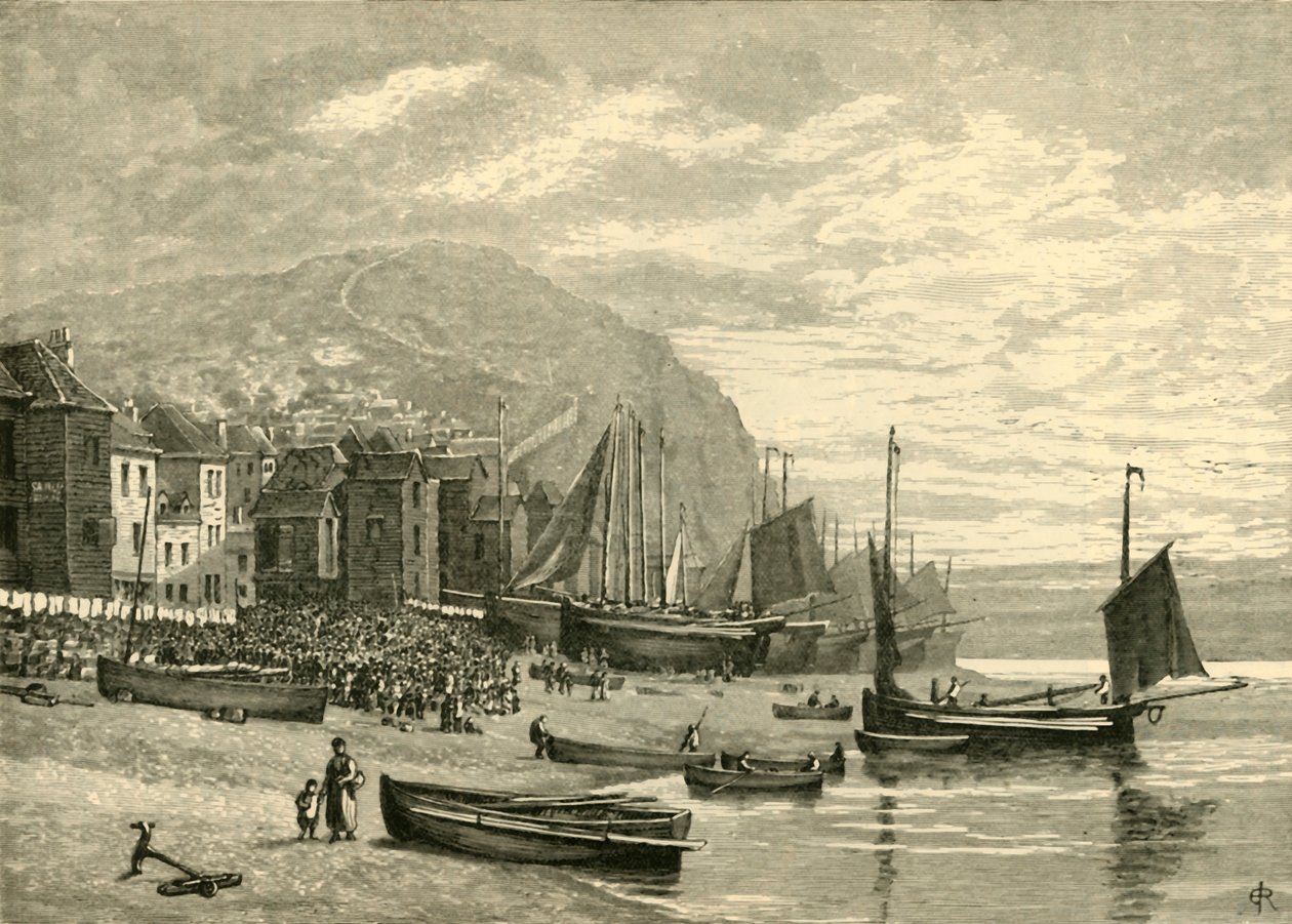 Hastings: Balıkçılar Mahallesi, 1898. by Unbekannt