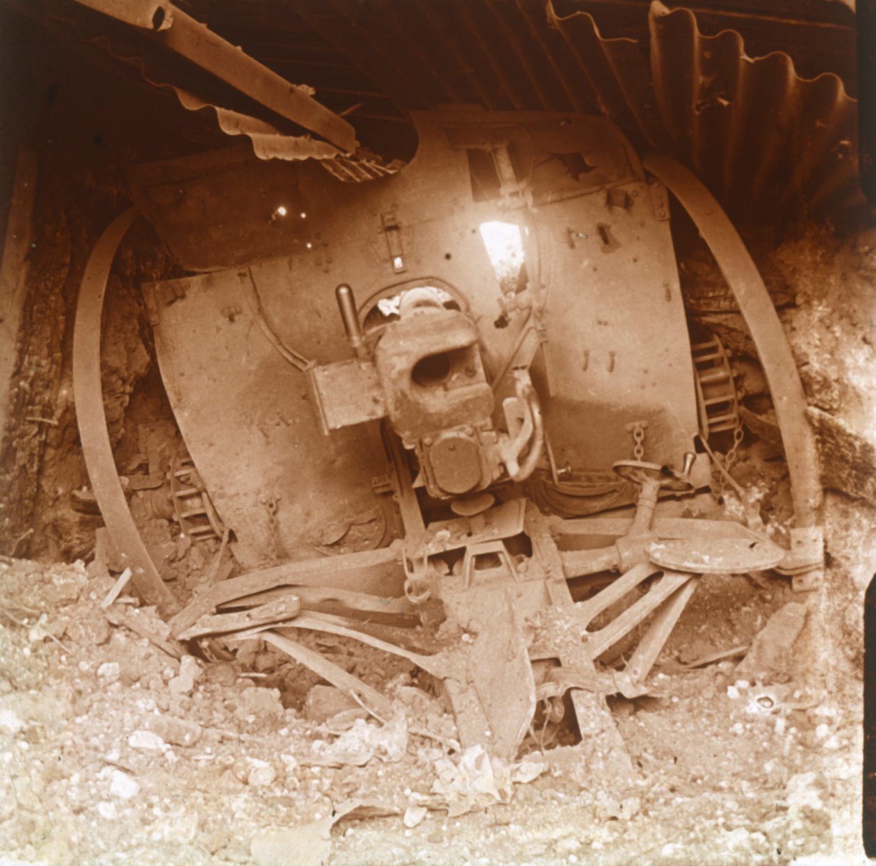 Ağır topçu, Somme, kuzey Fransa, 1916. by Unbekannt
