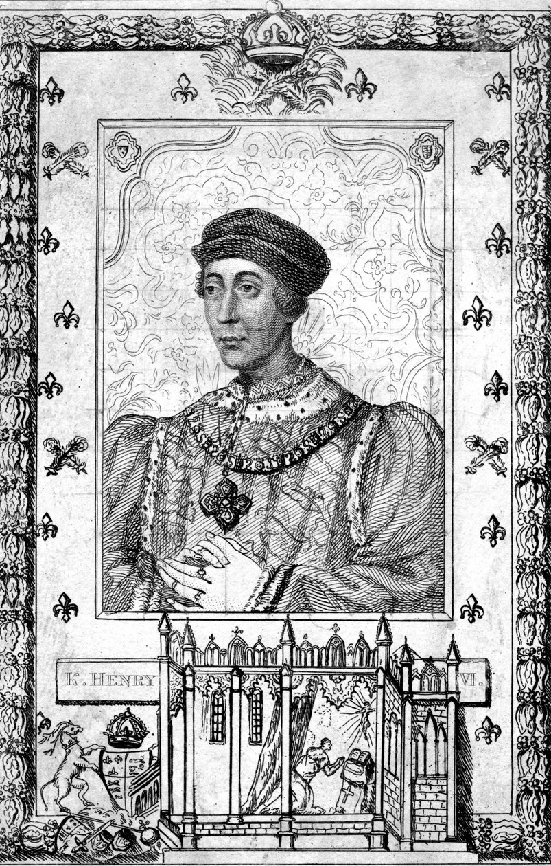 İngiltere Kralı VI.Henry, 1421-1471 by Unbekannt