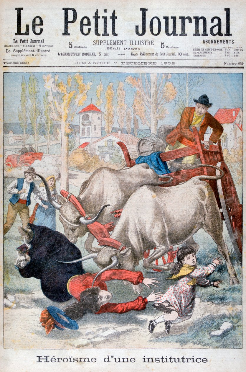Bir öğretmenin kahramanlığı, 1902 by Unbekannt