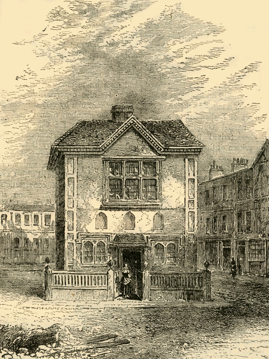 Hickss Hall yaklaşık 1750, c1872. by Unbekannt