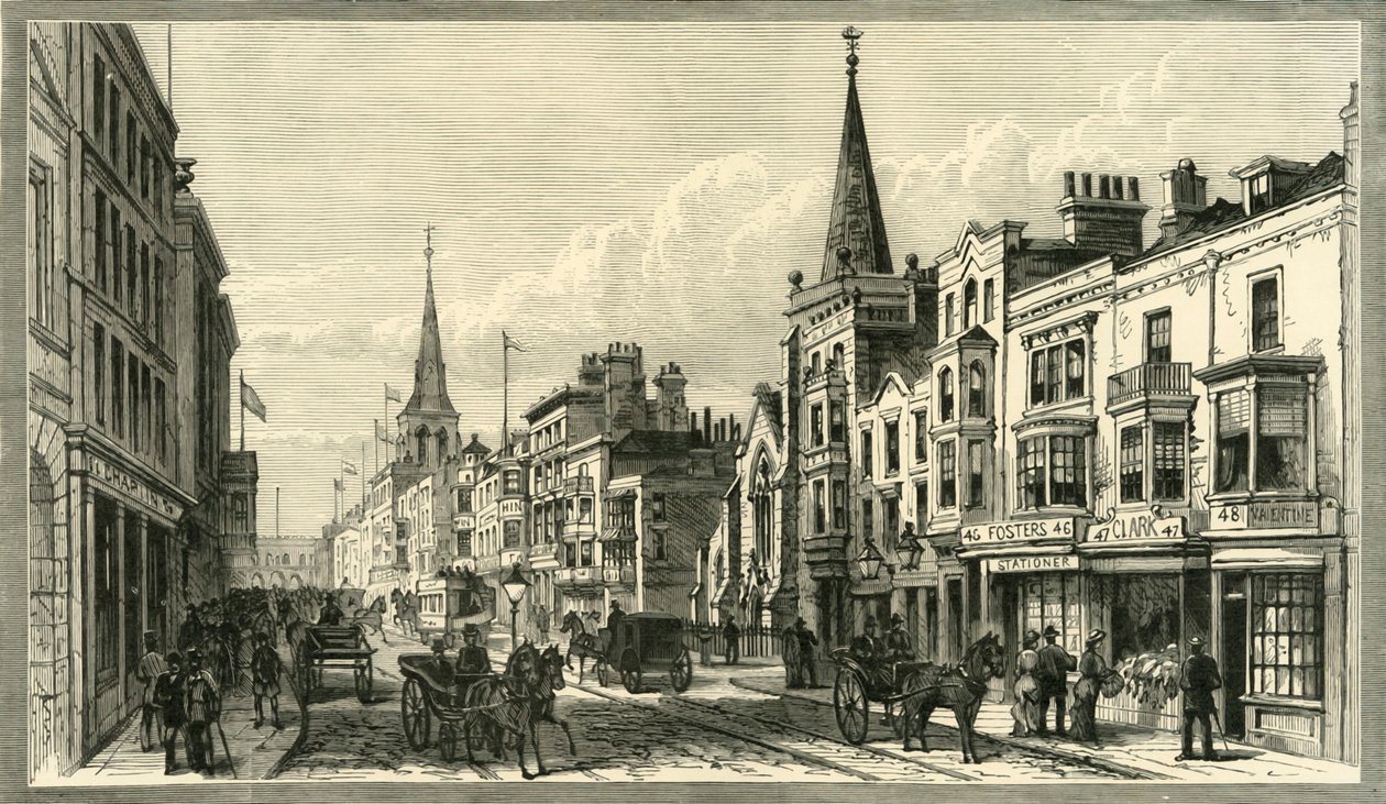 Cadde, Southampton, 1898. by Unbekannt