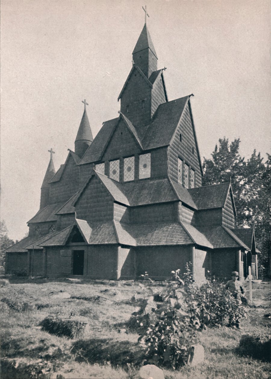 Hitterdal Kereste Kilisesi, 1914. by Unbekannt