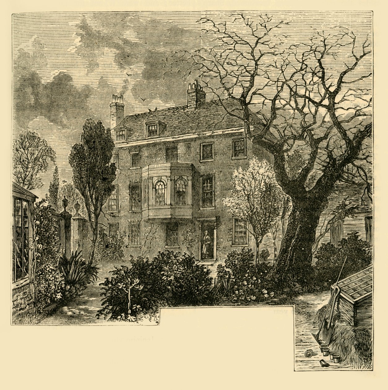 Hogarths Evi, c1878. by Unbekannt
